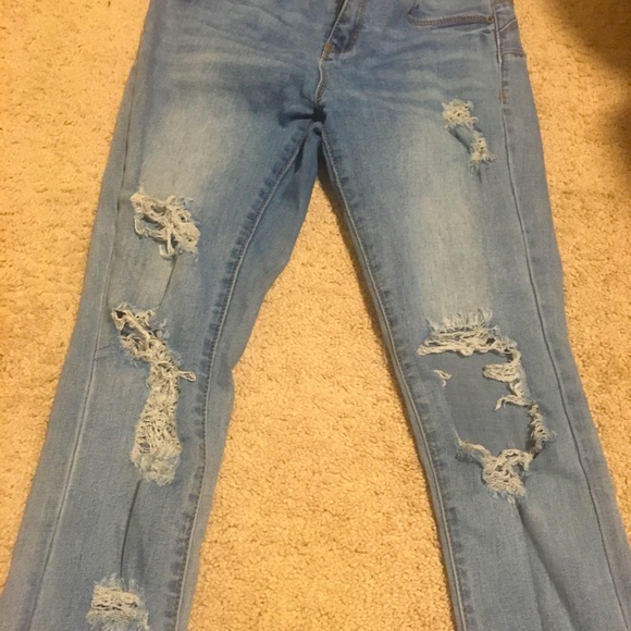Rio low rise ripped jeans size 5 - Picture 2 of 3
